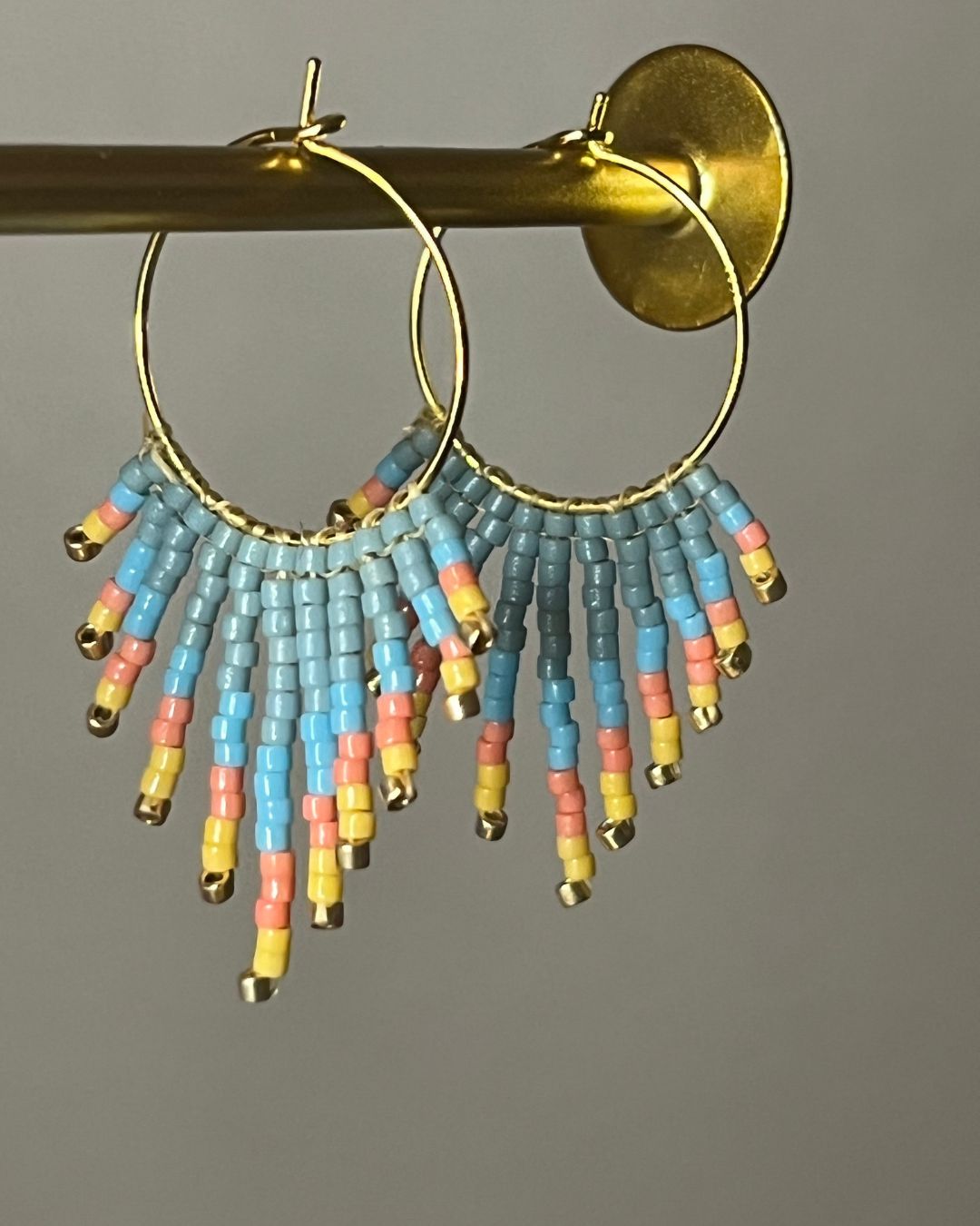 Fringe ørering, kort Fringe ørering, kort